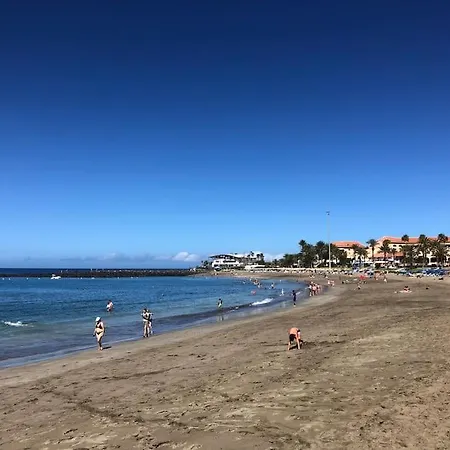 Quiet With Terrasa 5 Min Playa Cristianos Lägenhet