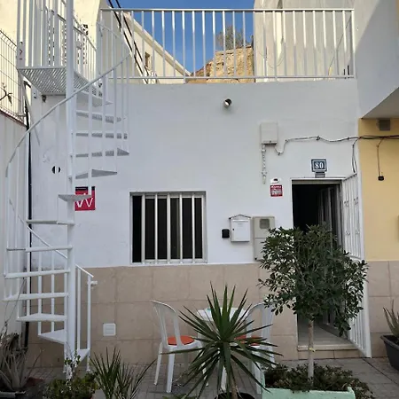 Quiet With Terrasa 5 Min Playa Cristianos Lägenhet