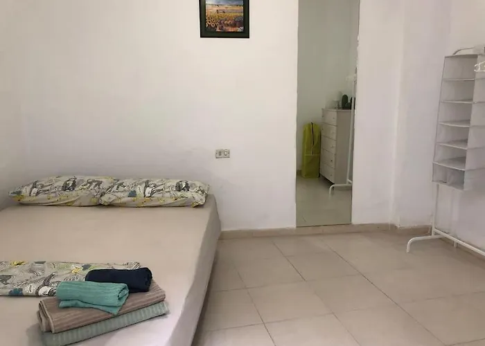 شقة Quiet With Terrasa 5 Min Playa Cristianos *