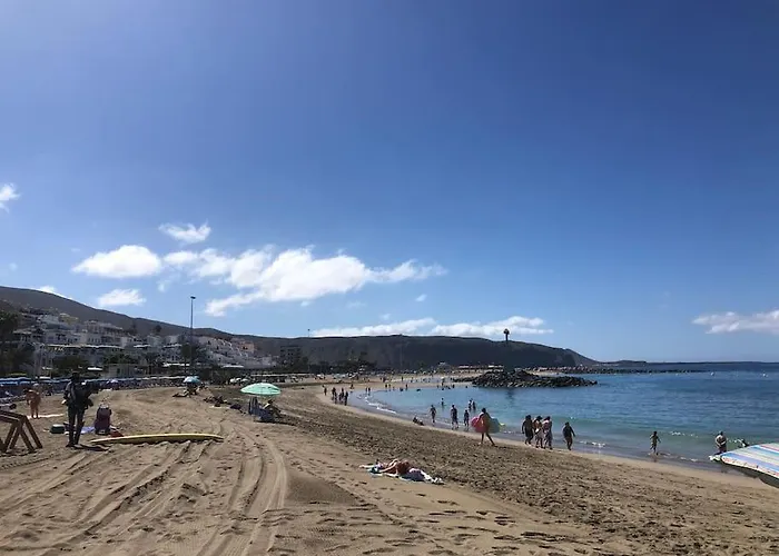 Quiet With Terrasa 5 Min Playa Cristianos 아파트 *