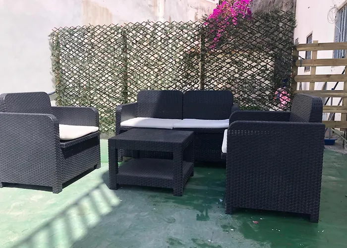 Quiet With Terrasa 5 Min Playa Cristianos 아파트 로스크리스티아노스