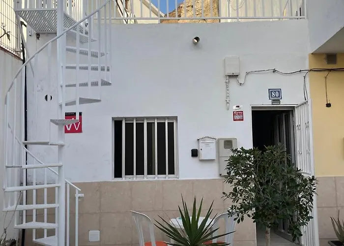 Quiet With Terrasa 5 Min Playa Cristianos 아파트